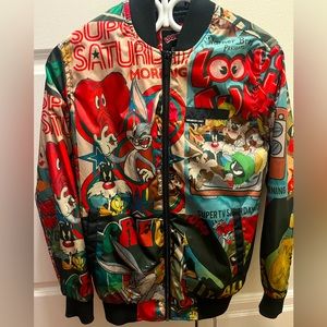 MEMBERS ONLY COLLAB. LOONEY TUNE JACKET